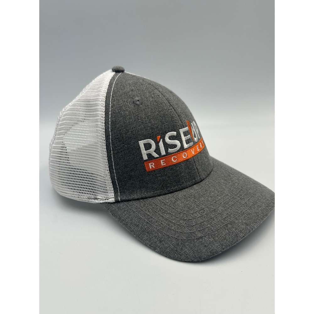 Infinity Her‎ Rise Up Recovery Trucker Hat Grey White Mesh Snapback Cap